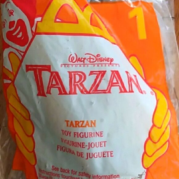 5/$15 1999 Tarzan Mcdonalds Disney toy - Picture 1 of 4